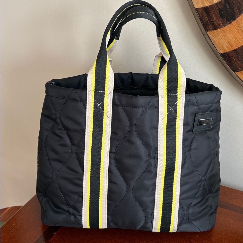 Saint + Sofia Quilted Tote Bag